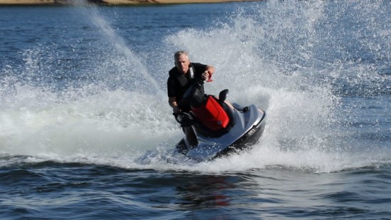 Yamaha EX running shot