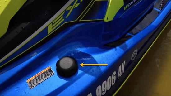 Yamaha EXR fuel fill