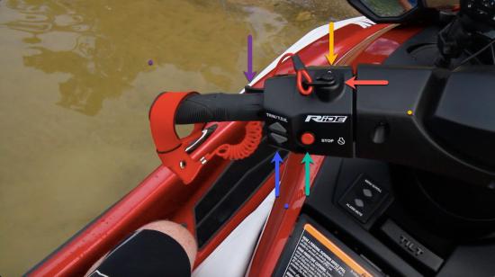 Yamaha FX Limited SVHO handle bar