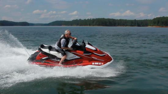 Yamaha FX Limited SVHO running