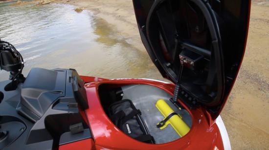 Yamaha FX Limited SVHO storage