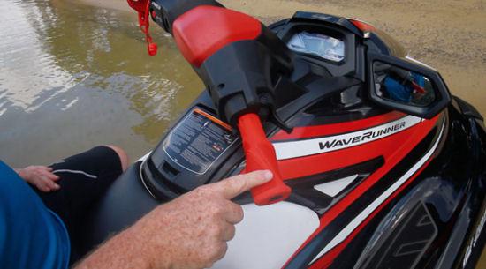 Yamaha GP1800R handle bars