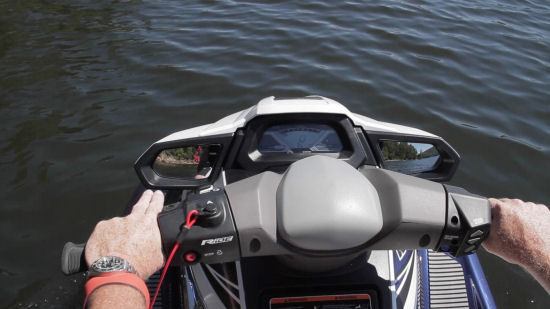 Yamaha VX Deluxe left handlebar