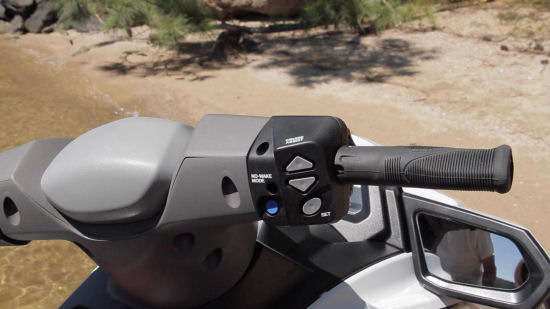 Yamaha VX Deluxe right handlebar