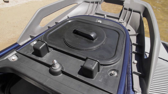 Yamaha VX Deluxe watertight storage