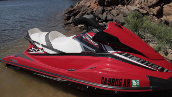 Yamaha VX Limited rear seat