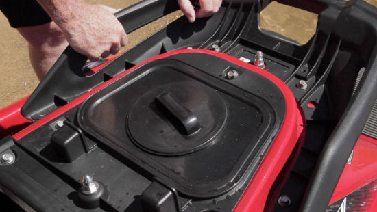 Yamaha VX Limited storage bin