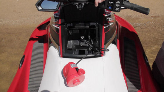 Yamaha VX Limited water toy inflator