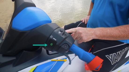 Yamaha VXR engine start