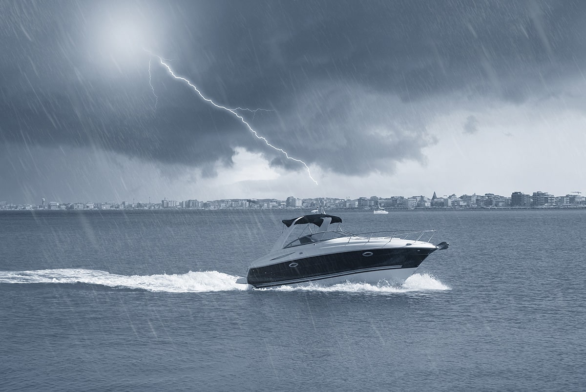 Boat Handling, Bad Weather, Lightning, Storms, Seamanship, Boating Mag