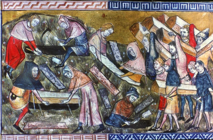 A Fresco circa 1355, Northern Italy