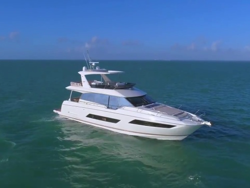 prestige yachts 750 2014- boattest